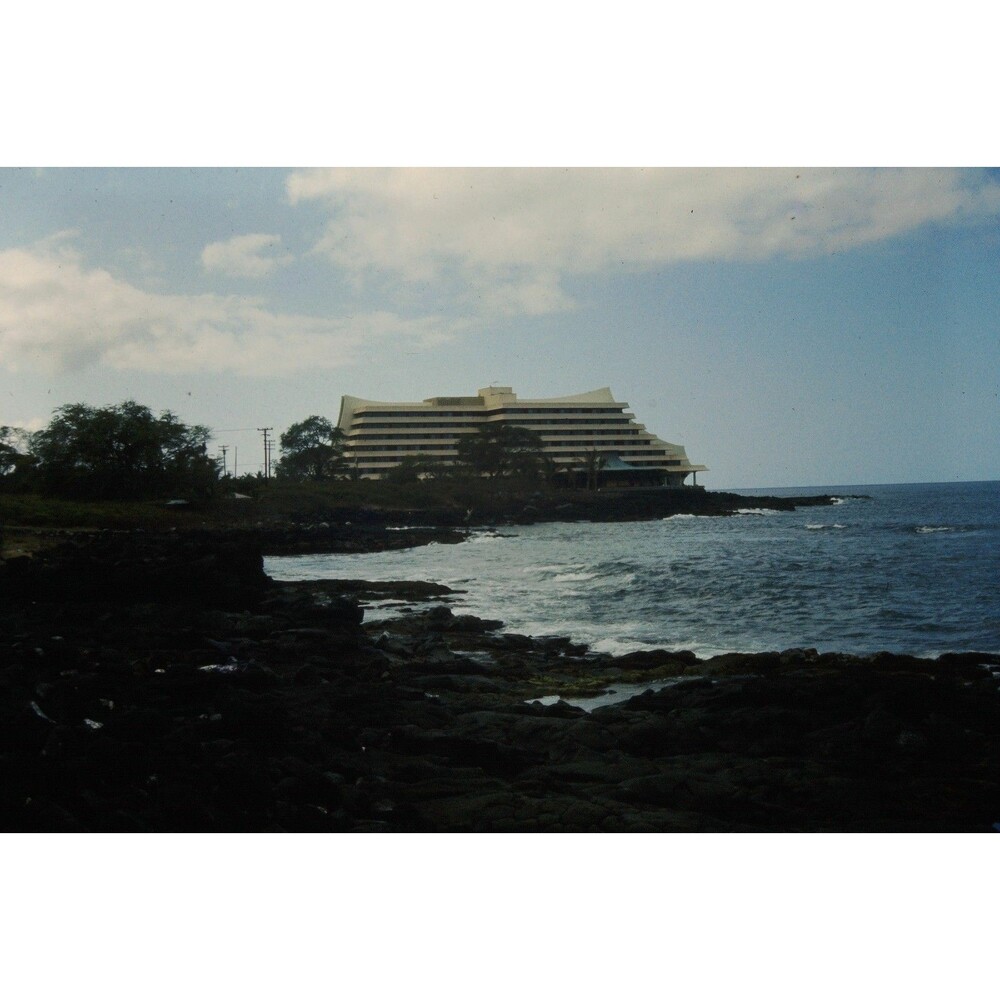 1960s Kodak 35mm Slide Hawaii Travels, New Kona Hilton Hotel #7